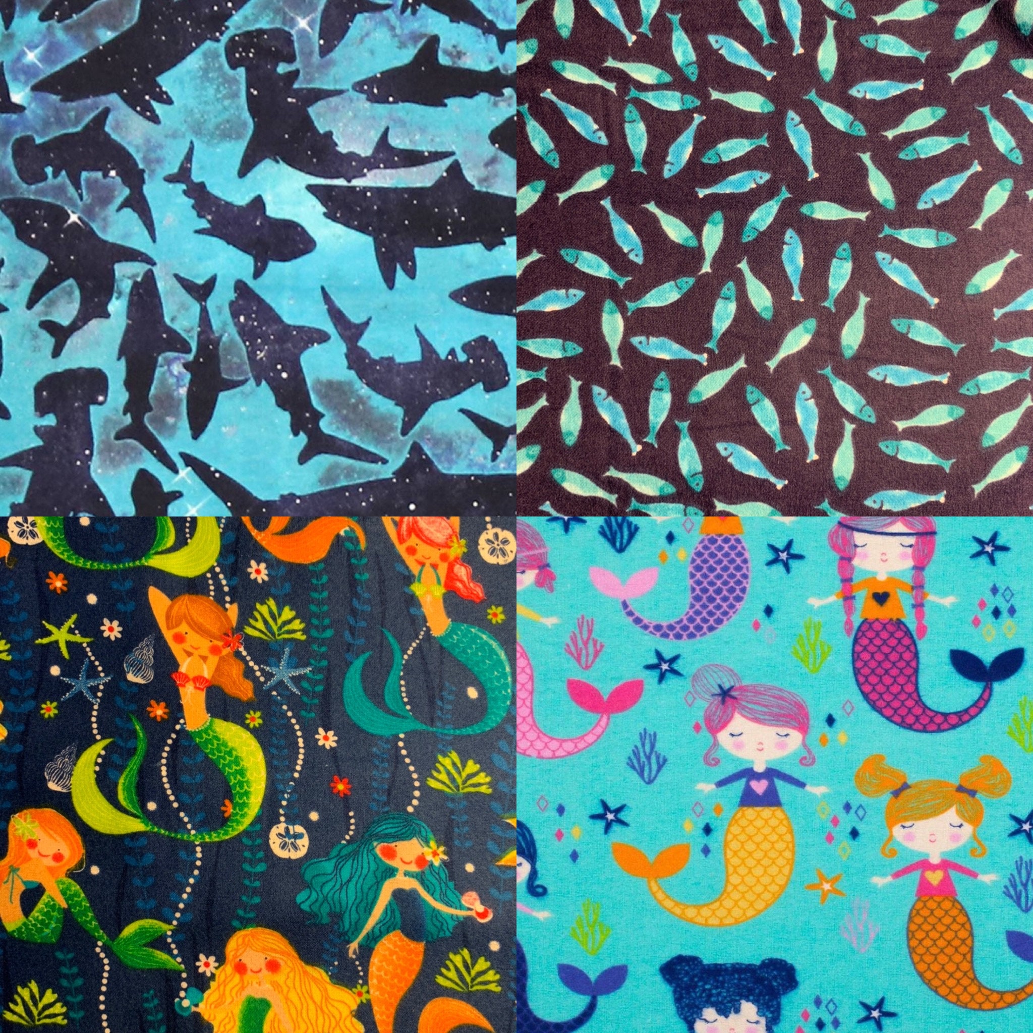 Shark Week, 28 Patterns, Custom Cloth Pads, Reusable Menstrual Pads