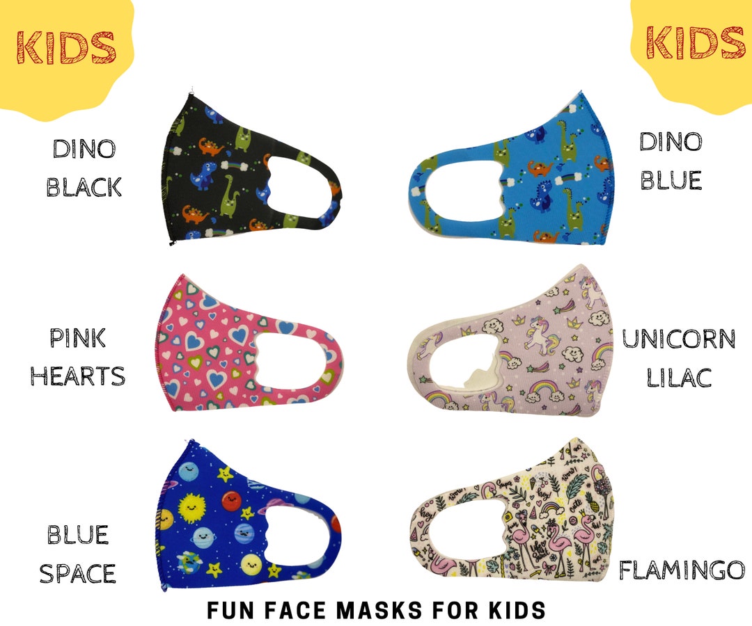Athletic Soft Face Mask Breathable Kids and Adult Washable Etsy