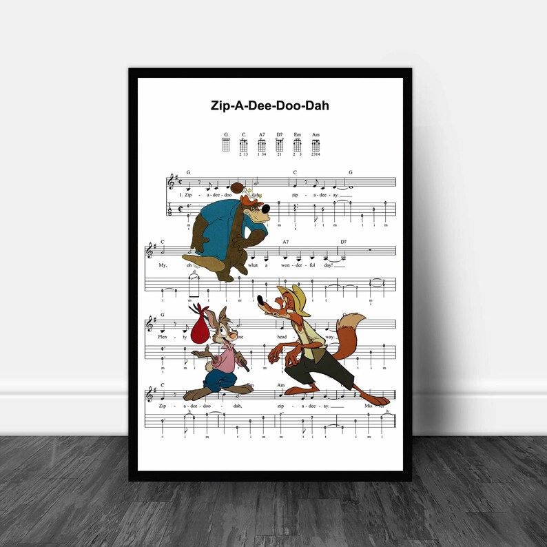 Disney Splash Mountain ZipADeeDooDah Etsy