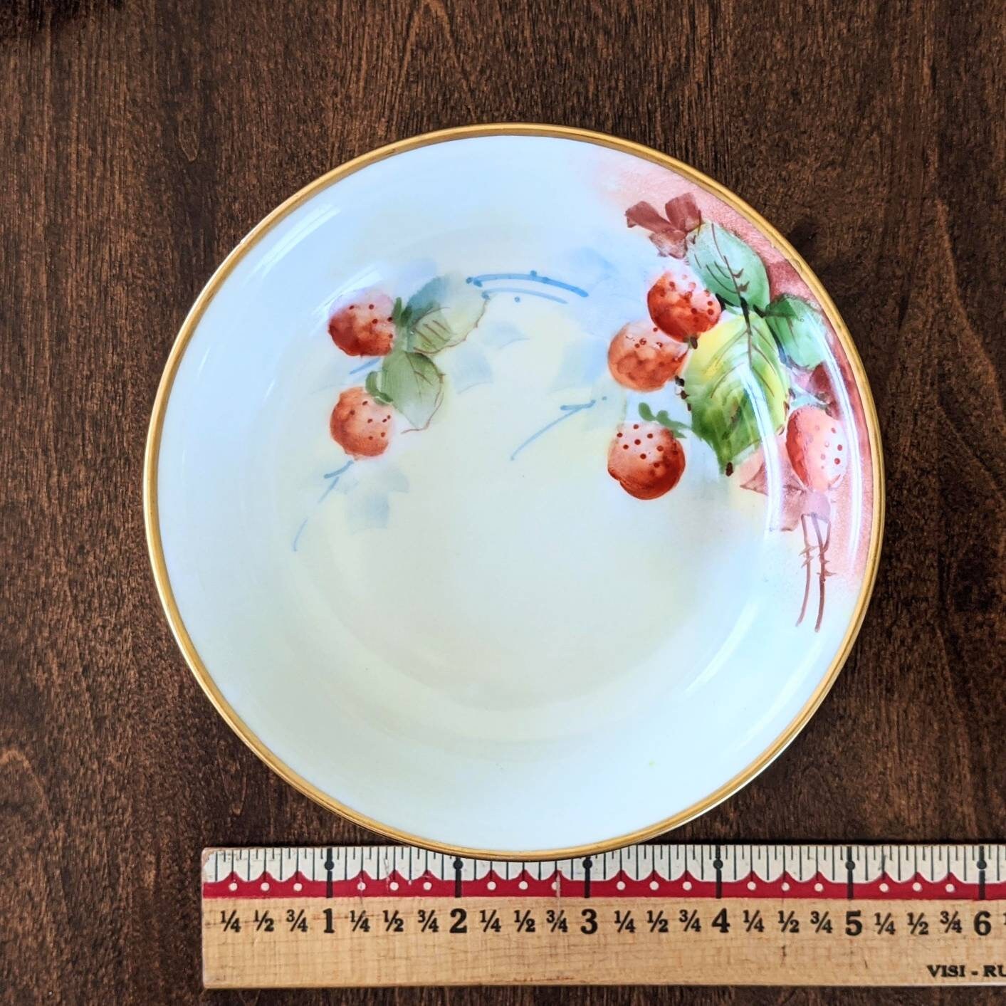 Antique Nippon Bowls Set of 6 Berry Bowls Hand Painted Etsy