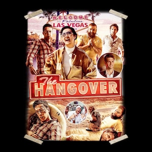 The Hangover PNG, camiseta de la película The Hangover, descarga digital PNG de la camiseta de Hangover, regalo para entusiastas del cine, Las Vegas PNG, película PNG