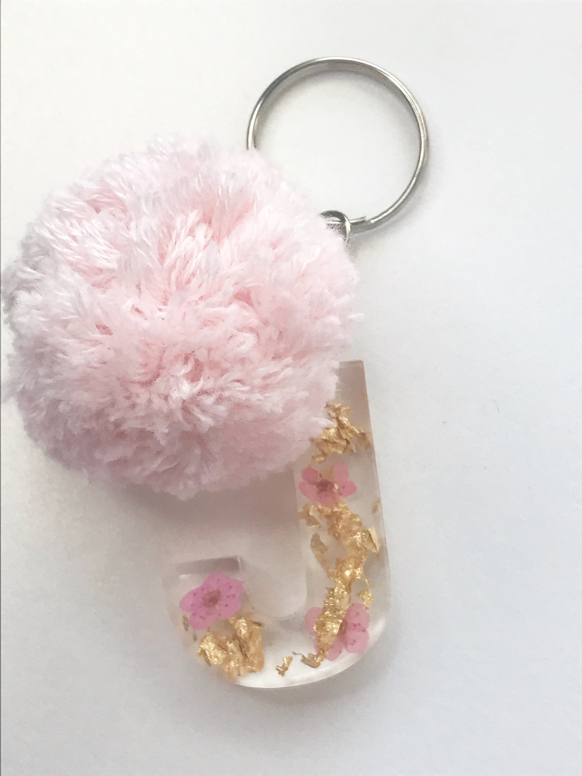 Yarn Pom Pom Keychain Pom Pom Handmade Accessories Etsy