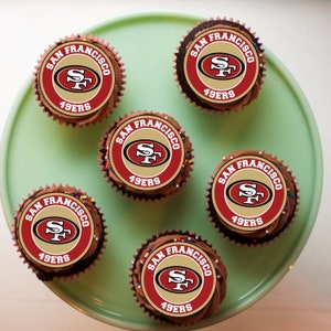 San Francisco 49ers Professional American Football NFL Edible Cake Topper  Image ABPID04257