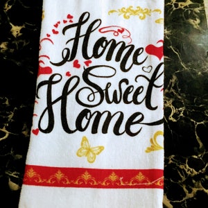 Home Crochet Hanging Towel