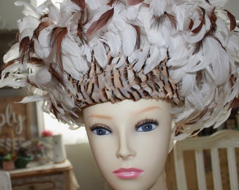 Ms Divine Hat, Vintage, Yellow, Flowers - Etsy display picture 3