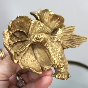 Large Hummingbird Belt Buckle Signed and Numbered