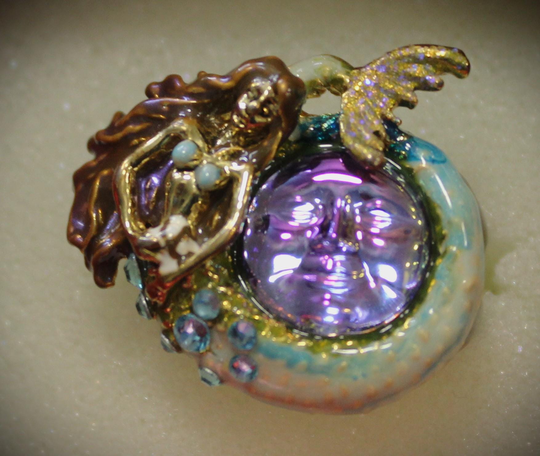 Kirks folly レア　ピアス アメリカ コスチュームジュエリー 人魚 KIRKS FOLLY(カークス・フォリー)のジュエリー｜Elysa Jewelry
