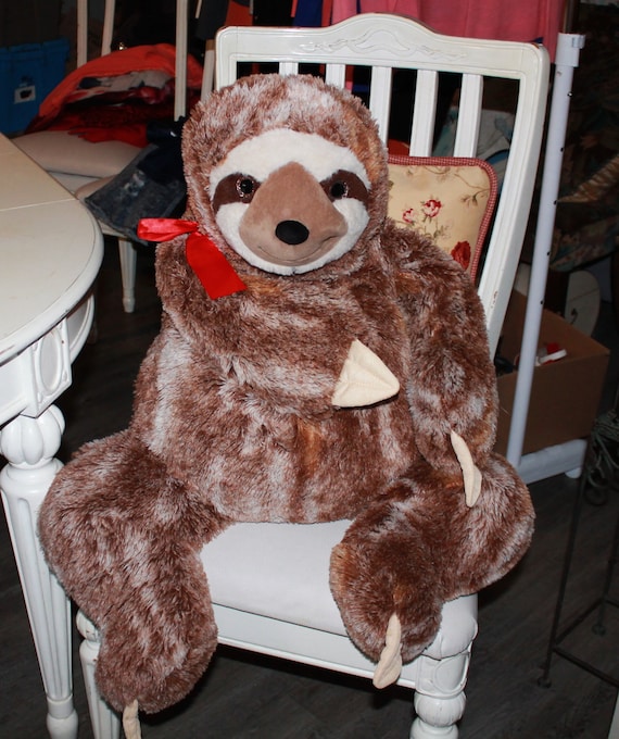 Giant teddy sloth sales