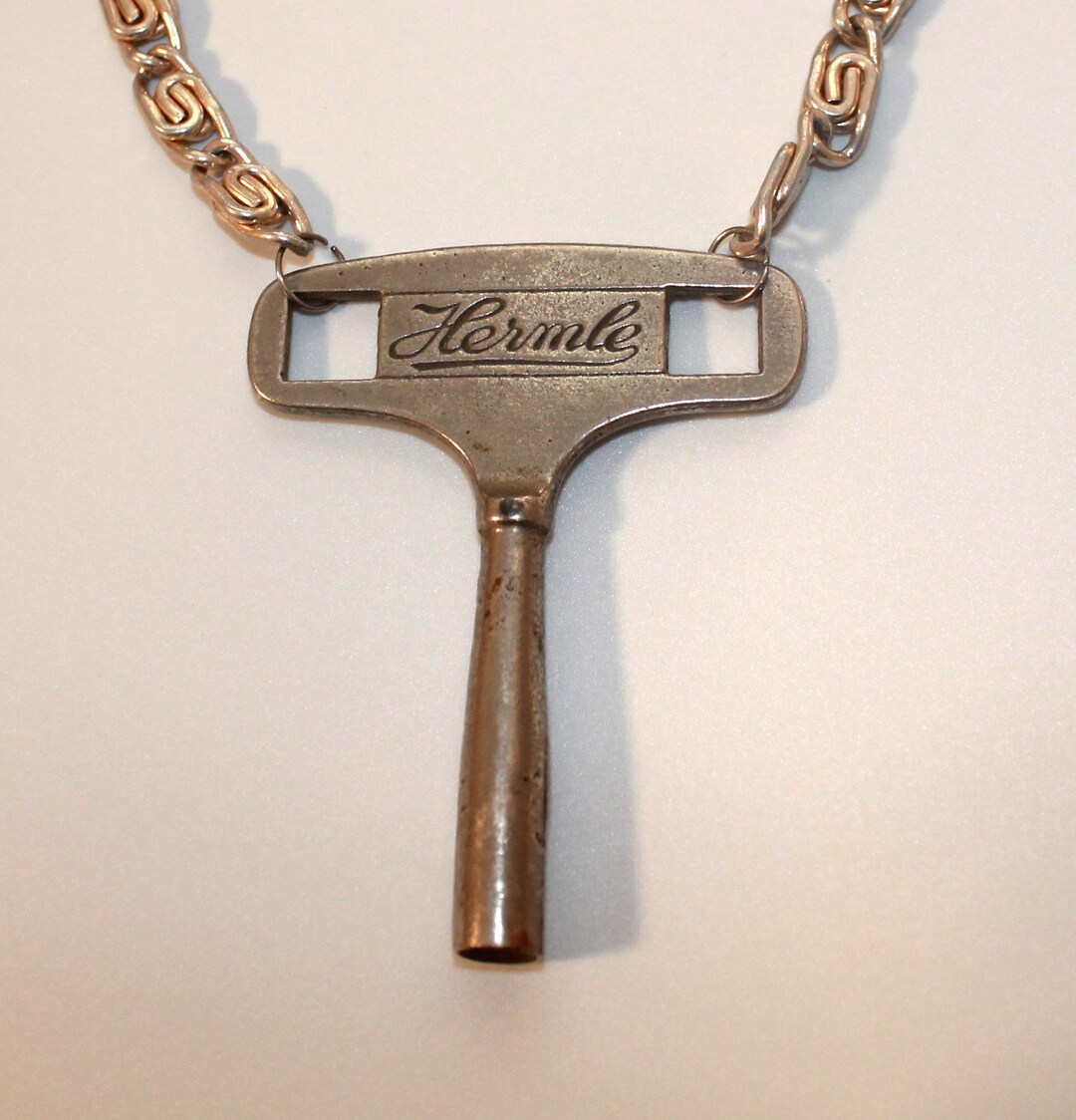 Vintage Hermle Clock Key Necklace OOAK Steampunk Etsy