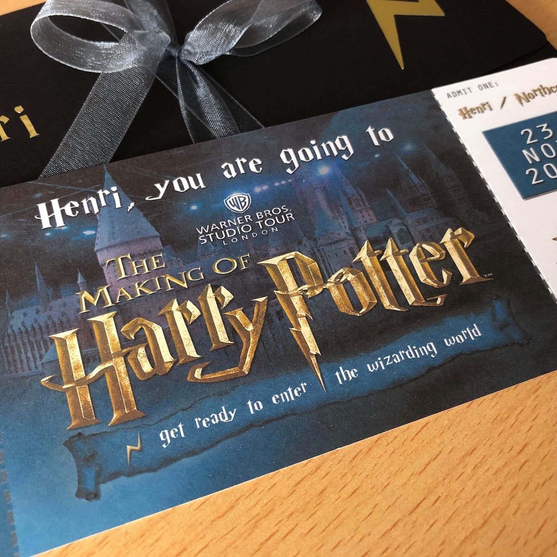 harry potter studio tour resale tickets