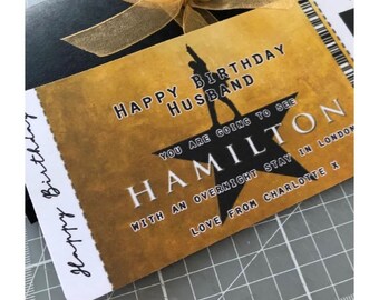 Surprise Theatre Musical Ticket - Hamilton Musical