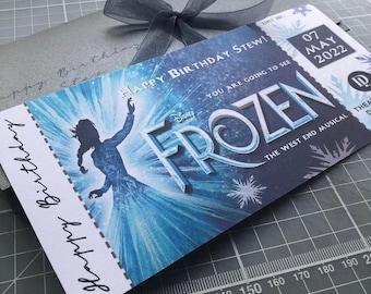 Surprise Theatre Musical Ticket - Frozen