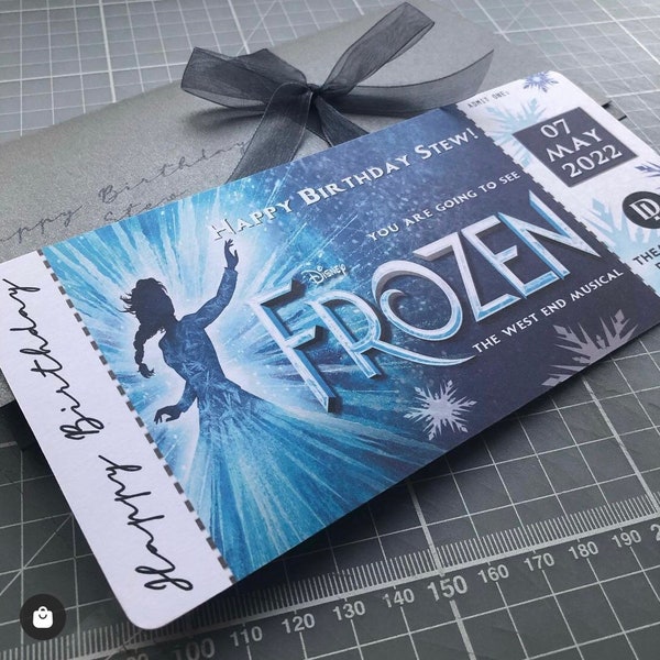 Surprise Theatre Musical Ticket - Frozen