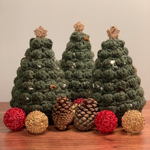 Crochet Bobble Christmas Tree