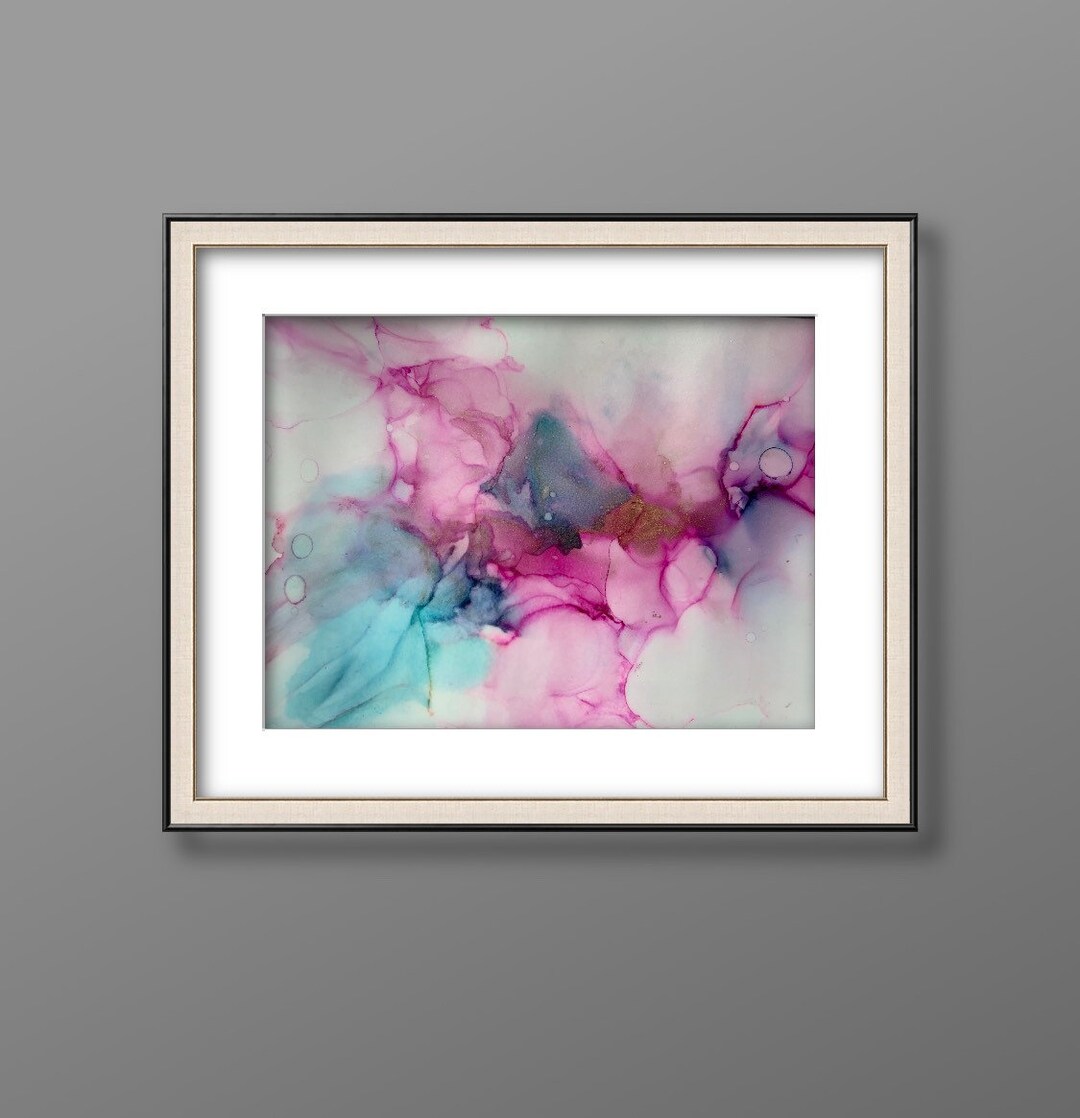 Abstract Original Alcohol Ink Art - Etsy