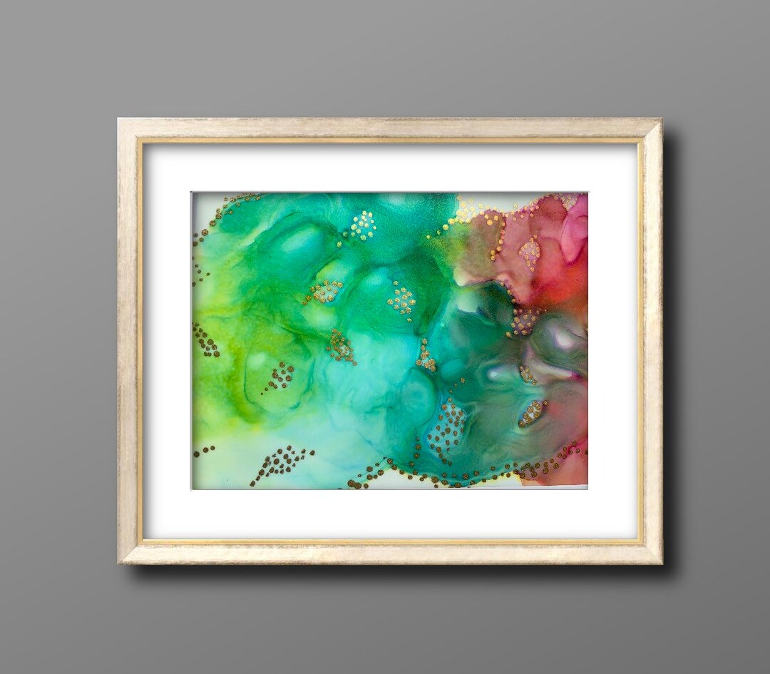 Original Abstract Alcohol Ink Art - Etsy