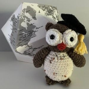 Crochet Graduation Owl - Amigurumi