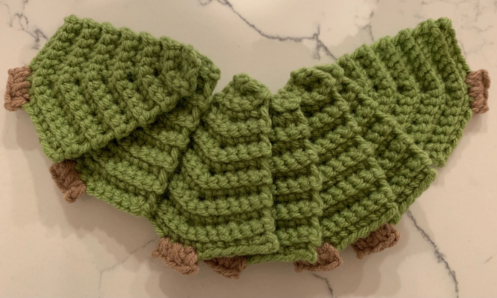 Crochet Holiday Tree Garland Etsy