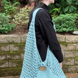 Crochet Boho Market / Beach Bag
