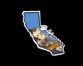 California Coast Sticker