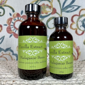 Pure Vanilla Extract, Vanilla, Vanilla Extract, Madagascar Vanilla Extract