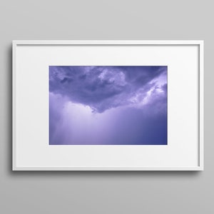 Purple Storm Clouds #2 Photo Print