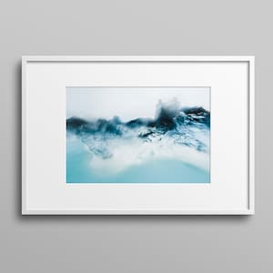 Iceland Blue Lagoon Abstract Photo Print