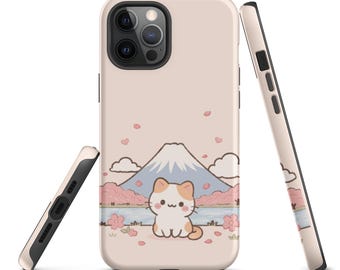 Niedliche Japanische Kawaii Katze IPhone Fall | Pastell Anime Stil |  Tough Case für iPhone®