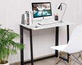 Folding Table,Small Foldable Computer Desk,Home Office Laptop Table Writing Desk, Secretary Desk, Mid Century Desk, Gaming Desk, Office Desk