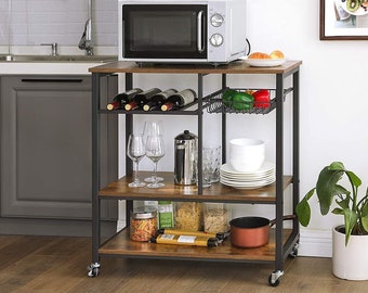 Kitchen Island Cart Etsy