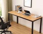 Computer Table Writing Desk for Home Office,Sturdy Office Meeting Training Desk, Secretary Desk, Mid Century Desk, Gaming Desk, Office Desk