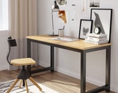 Modern Simple Style Computer Desk PC Laptop Study Table Office Desk Workstation, Secretary Desk, Mid Century Desk, Gaming Desk, Office Desk