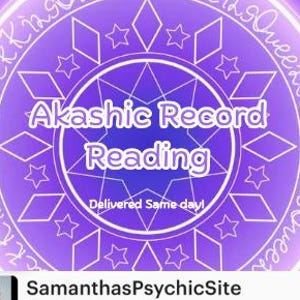 Akashic Records Reading personalized PDF report! (Sent Same Day)