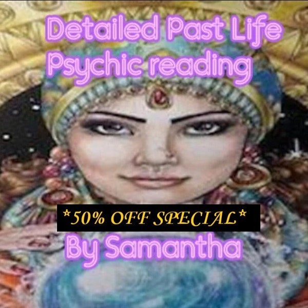 Past Life Psychic Reading!(Delivered Same day)