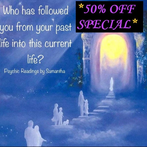 People from your Past life Psychic reading! (Delivered Same day)