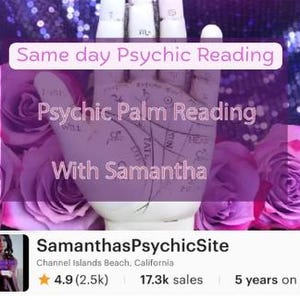Detailed Palm Reading! Delivered same day!