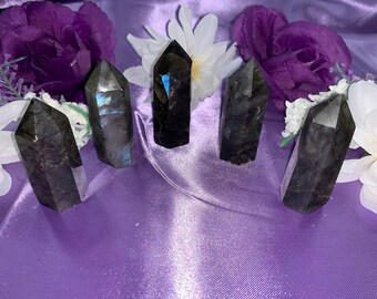 XS Labradorite Towers ( about 2.25 inches tall)