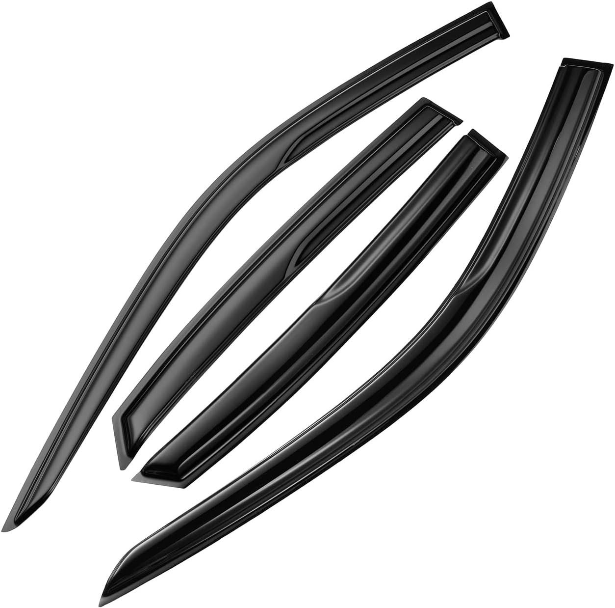 JDM Style Window Visors Deflectors Rain Guards Honda Civic Sedan 2022