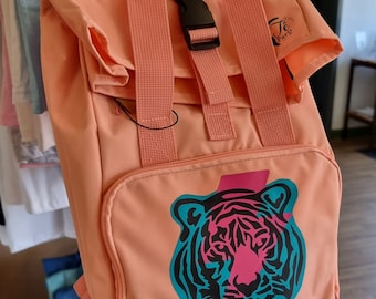 Tiger Lighting Bolt Mini Backpack