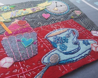 Framed Personolised needle work