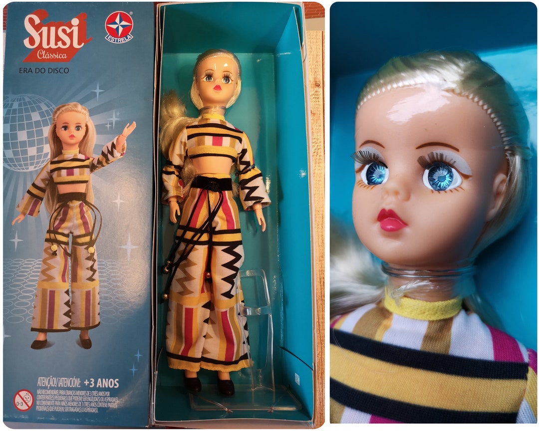 Susi Estrela Classic Age of Disco Era Do Disco Repro Doll in