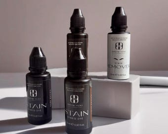 Eyebrow tint, “NO WIPE OFF” tint gel, eyebrow tint kit