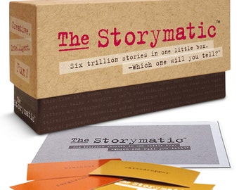 Storymatic Classic ~ Write and Tell Stories, Play Games, Get Creative ~ 540 Prompt Cards and a Booklet with Prompts, Games, Activities