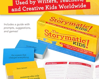 Storymatic Kids – Creative, Screen-Free Writing Prompts & Storytelling Game for Kids of All Ages