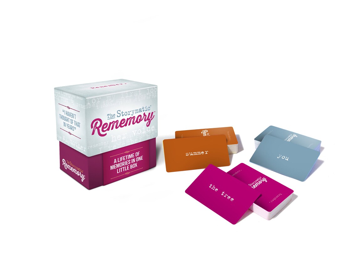 STORYMATIC Rememory – The Vintage-Style Memory Game & Conversation Starter For Ages 13+ – Share Stories, Play & Connect!