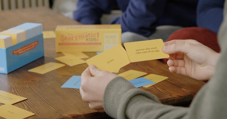 Storymatic Kids – Creative, Screen-Free Writing Prompts & Storytelling Game for Kids of All Ages image 3