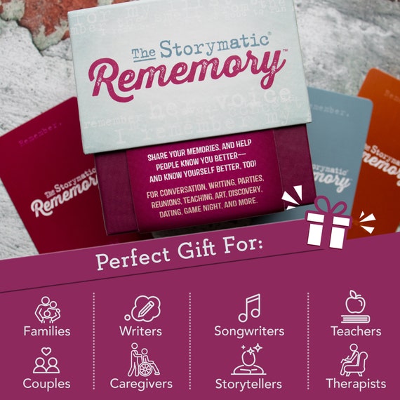 The Storymatic Rememory - Share Memories and Make New Ones - Made in USA