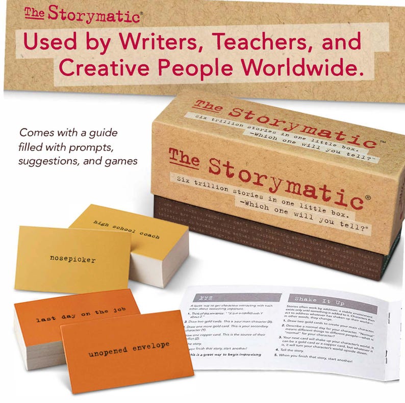 Storymatic Classic – Creative Writing Prompts & Storytelling Game for Teens and Adults image 1