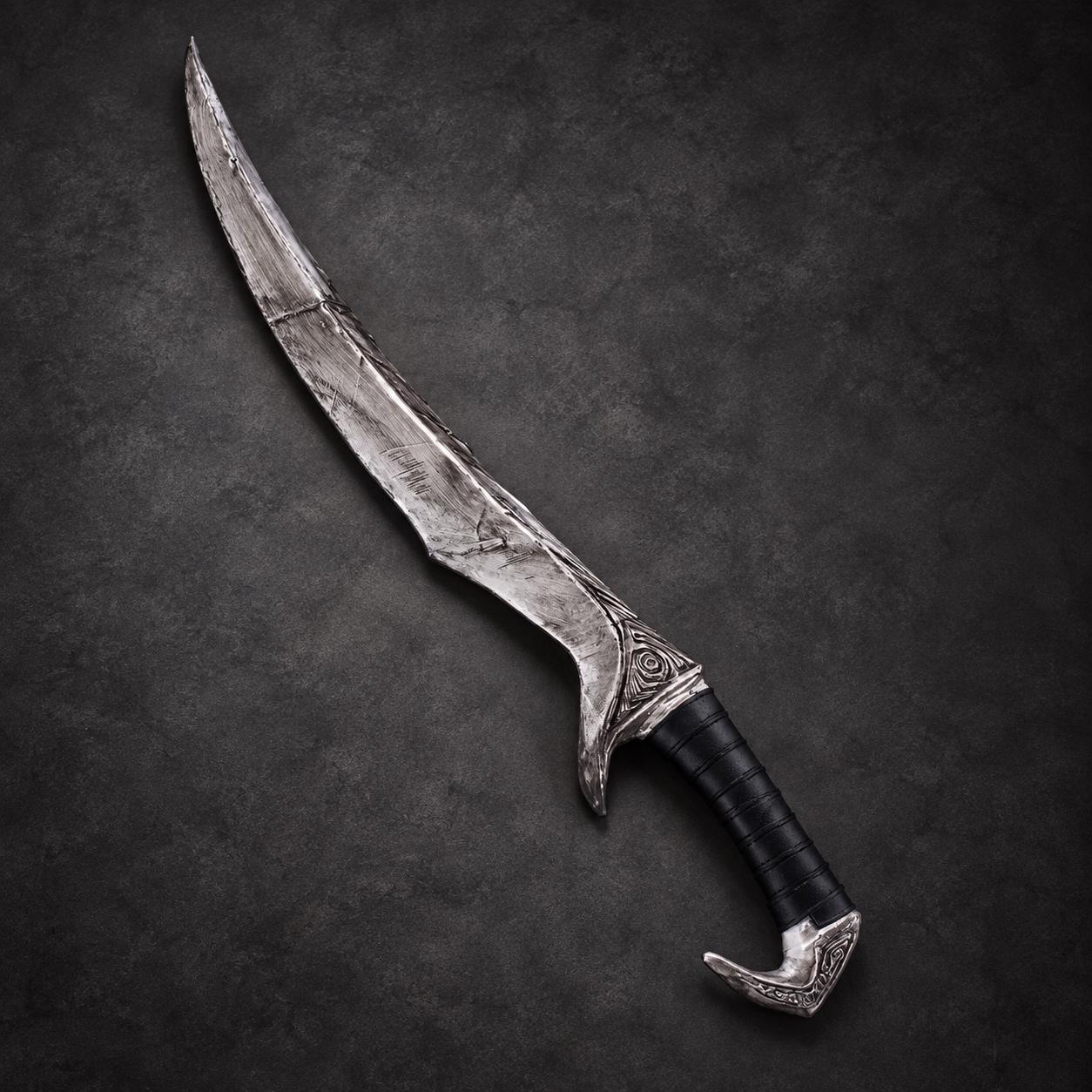 ★黒檀本ハギ4剣★天然素材★　★希少★カスタム★ラジアル★　★美品★良品★ Skyrim ebony dagger - Etsy 日本