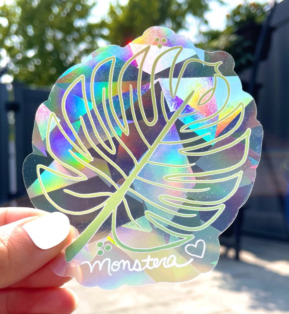 Sun Catcher Stickers for Windows 4 Design Options for Car & Etsy